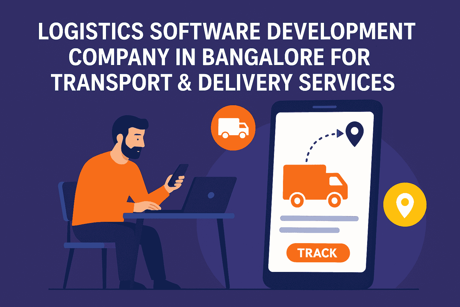 Logistics Software Development Company in Bangalore for Transport & Delivery Services