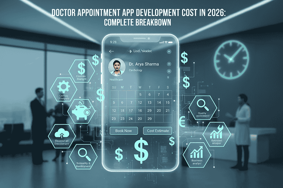 Doctor Appointment App Development Cost in 2026: Complete Breakdown