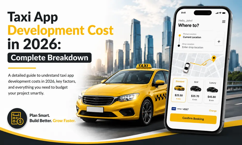 Taxi App Development Cost in 2026: Complete Breakdown