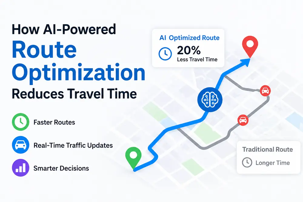 How AI-Powered Route Optimization Reduces Travel Time