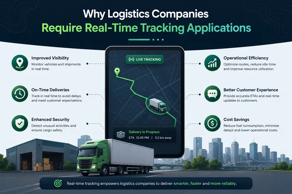 Why Logistics Companies Require Real-Time Tracking Applications